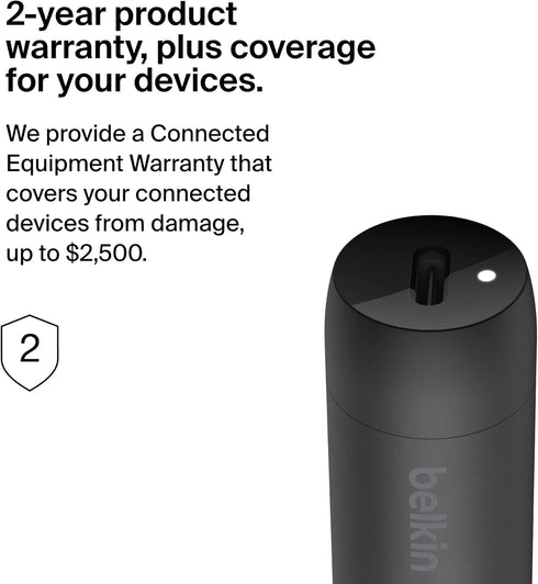 Belkin Boost?Charge™ 30W Fast Car Charger, Compact Design w/USB-C Power Delivery Port, 4-Port USB Power Extender, Universal Compatibility for iPho...