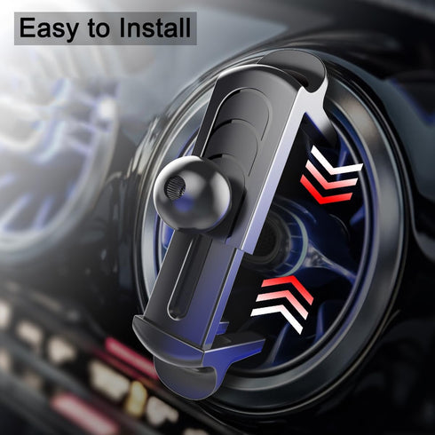 Car Cell Phone Holder Mount for Mini Cooper Countryman Paceman Clubman JCW S R52 R53 R56 R55 R60 F56 F55 F60 R58 F57 All4 CD Accessories Round Air...