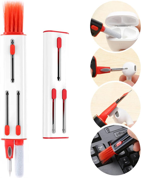 Earphone Cleaning Pen Compatible with Airpod Cleaner Kit, 3 in 1 Earbuds Cleaning kit for Airpods Earphones, Earphone Cleaning Pen with Brush for ...