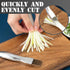 2024New Shred Silk The Knife, Scallion Shredder?Multifunctional Vegetable Cutter & Slicer?Kitchen Vegetable Cutter Sharp Scallion Shredding Cutter...