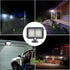 Solar Flood Lights with 98 LEDs,Motion Detector,16.5ft Cable,IP65 Waterproof LED Lights for Front Door, Backyard, Garage,Patio, Gargen...