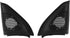 Aramox Stereo Speaker Trim, Pair Car Door Stereo Speaker Cover Trim Audio Tweeter Cover Trim Replacement for Corolla 2003?2006 Black......