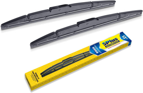 Back Windshield Wiper Blades 13 Inch (Pack of 2), Replacement For Honda CRV 2016 2015 2014 2013 2012 And More, Premium All-Season Rear Wiper Blade...
