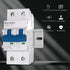 Miniature Circuit Breaker 1000V dc Circuit Breaker 2 Pole 63Amp Smart Circuit Breaker,DC Disconnect Switch DIN Rail Mount for Marine Power Systems...