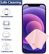Glasses Cleaner Cloth - Microfiber Cloth for Eyeglasses, Lenses, Cameras, Screens, Cell Phone, LCD TV Screens and More - 6"x7" (Pink, 12 Pack)...