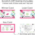 Big Dot of Happiness Spa Day - Girls Makeup Party Game Scratch Off Cards - 22 Count...