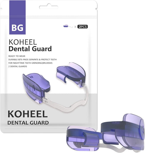 KOHEEL Mouth Guard for Teeth Grinding, Adjustable Dental Guard to Stop Bruxism, Night Guard, 2 Count (Medium)...