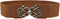 Skinny Belts for Women ,rose flower Belts Fashion Dress Belts Stretch Women Waist Belts Plus Size Elastic Waist Band for Dresses., Black, 66x6cm...