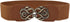 Skinny Belts for Women ,rose flower Belts Fashion Dress Belts Stretch Women Waist Belts Plus Size Elastic Waist Band for Dresses., Black, 66x6cm...