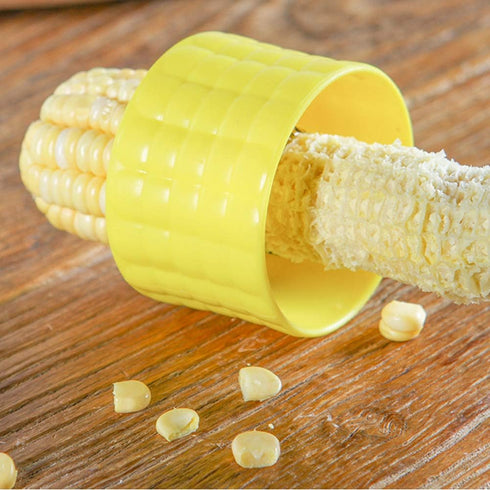 AKOAK 1 Pack Stainless Steel Corn Thresher Corn Separator Kitchen Tools (yellow)...