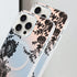 BITOBE Designed for iPhone 15 Pro Max Clear Case,Cute Aesthetic Black Flowers Magnetic Phone Case Compatible with MagSafe for Women Girls Men Came...