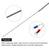 MECCANIXITY K Type Thermocouple Temperature Sensor Probe 2x200mm 6.6ft Wire 0 to 1000°C(32 to 1832°F) Stainless Steel...