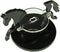 LITKO Horse Character Mount | Role Playing Games | Compatible with DND Pathfinder | (40mm Circular Base, Black)...