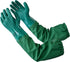 PACIFIC PPE 26" Rubber Gloves, Chemical Resistant Gloves PVC Reusable, Heavy Duty Waterproof Gloves with Cotton Liner, Anti-skid, Acid-alkali and ...
