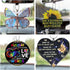 Butterfly Sunflower Letters Cross Car Pendant Car Hanging ornaments Car Mirror Hanging Accessories Christian Cross Rearview Mirror Accessories Car...
