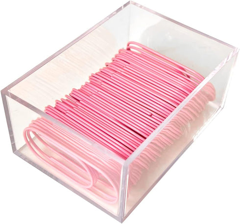 Pink Jumbo paper clips, 50pcs 2inch Big PaperClips Durable and Rustproof Coated Large Paper Clips Office Supply Accessories...