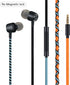 URIZONS Cute Colorful Earbuds Girls Headphones with Microphone - Earphones Compatible with iPhone iPad iPod Mac Laptop Tablets Smartphones Fabric ...