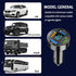 66W Fast Car Charger, 4-Port USB, Smart Power Charger Adapter with Voltmeter, Compatible Most Smartphones...