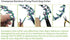 Rainbow Color Prong Pinch Dog Collar, Training Collar for Dogs,No Pull Dog Collar for Small Medium Large Dogs(XL)...