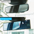JOYTUTUS Rear View Mirror, Universal 11.81 Inch Panoramic Convex Rearview Mirror, Interior Clip-on Wide Angle Rear View Mirror to Reduce Blind Spo...