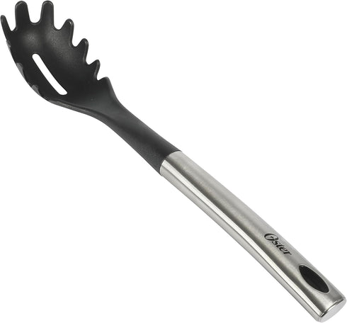 Oster Baldwyn 13" Nylon Spaghetti Server - Black w/Stainless Steel Handle...