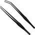 Aquarium Tweezers Extra Long 15 inches, Luxiv Stainless Steel Straight and Curved Tweezers 38cm Extra Long Tweezers for Fish Tank Plant Aquascape ...