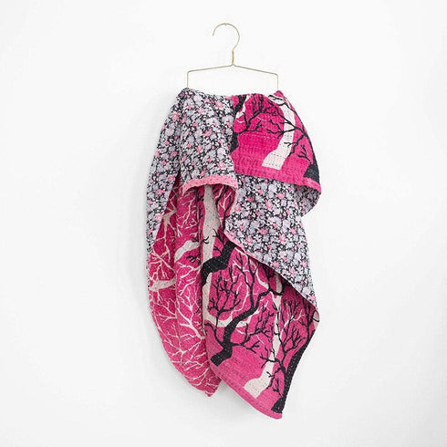 Kantha Baby Blanket - 50X60, Multi Color, Baby Size 50X60 (127X152 CM), RCKQB0103...