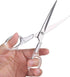Acrylic & Stainless Steel 7" Scissors?Stylish and Functional Scissors for Office and Home Use-Silver...