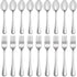 12 Pcs Forks and Spoons Silverware Set,Food Grade Stainless Steel Flatware Cutlery Set for Home,Kitchen and Restaurant,Mirror Polished,Dishwasher ...