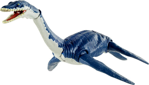 Jurassic World Toys Plesiosaurus Savage Strike Dinosaur Action Figure, Smaller Size, Attack Move Iconic to Species, Movable Arms & Legs, Great Gif...