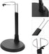 Kisangel Action Figure Display 2pcs Black Doll Stand Action Figure Stand Adjustable Doll Stand Model for Support Bracket Dolls Action Figure Stand...