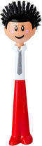 Vigar Dolls Orlando Dish Brush, Dish Brush with Handle that is Ergonomic, Kitchen Brushes for Dishes and Sink Scrub Brush for Cleaning, Red and Bl...