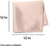 tiemart Solid Color Pocket Squares for Men for Suits and Perfect for Wedding Parties Measures 12 x 12 inch / 30 x 30 cm...