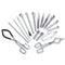 Scientific Lab Tools Pack for Basic Starter, Chemistry Set - Crucible Tongs Lab Spatula Scoop U-Shape Spoon Test Tube Clamps Stainless Steel Force...