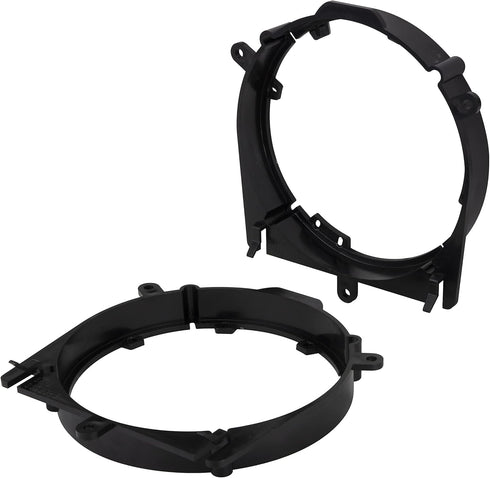 Scosche Select 2004 to 2012 Acura RL, 2007 to 2014 Honda Fit & 2006 to 2016 Honda Ridgeline 6.5” - 6.75” Speaker Adapters (1 Pair) SAHR6...