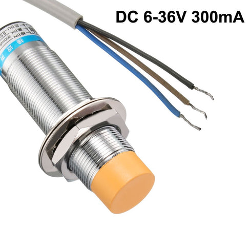 uxcell 8mm Inductive Proximity Sensor Switch Detector NO DC 6-36V 300mA 3-wire LJ18A3-8-Z/BX for 3D Printer Probe Bed Leveling,MCU Board...