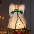 Kurt Adler UL 10-Light Angel Treetop Figurine, 12-Inch, Irish Tree Topper...