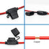 10 AWG Inline Fuse Holder - 12 Volts Fuse Holder for 40A Blade Fuse (6 Pack)...