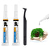 Aquarium Glue, Clear Reef Glue with Tweezers, Instant Aquarium Glue for Plants and Rocks, Super Adhesion for Fish Tanks Aquariums (2PCS)...
