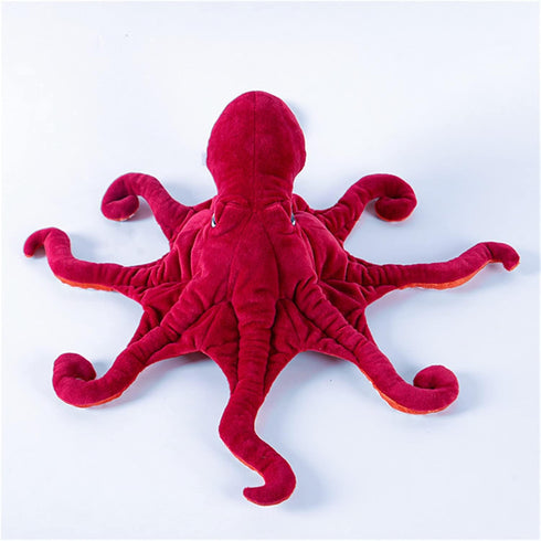 Cute Octopus Plush Toy - Super Lovely Red Soft Real Life Octopus Giant Realistic Stuffed Animal Toys, Deep Sea Creeping Animal Octopuses Plush Toy...