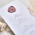 UNIQOOO Plum Vintage Rose Glue Gun Sealing Wax Sticks for Wax Seal Stamp - Great for Wedding Invitations, Cards Envelopes, Snail Mails, Wine Packa...