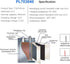 3.7V 900mAh Battery 703040 Lithium Polymer Ion Rechargeable Li-ion Li-Po Battery with 2P PH 2.0mm Pitch Connector...