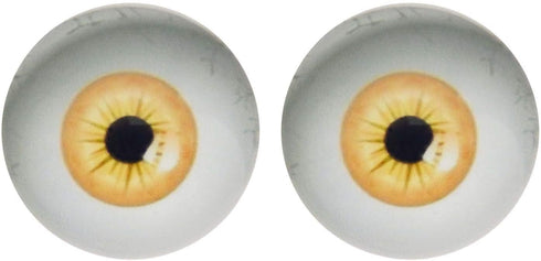 100PCS 8MM Human Eyes Glass Cabochon for Art Dolls Sculptures Props Masks Fursuits Taxidermy Jewelry Making Flatback 0.31inches...