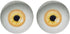 100PCS 8MM Human Eyes Glass Cabochon for Art Dolls Sculptures Props Masks Fursuits Taxidermy Jewelry Making Flatback 0.31inches...