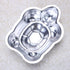 2 PCS Mini Small Aluminum Cake Mould Turtle Shape Cake Pan Decorating Mould Pudding Chocolate Jelly Tins Baking Tool...