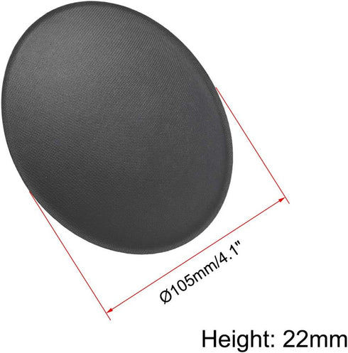 uxcell Speaker Dust Cap 105mm/4.1" Diameter Subwoofer Paper Dome Coil Cover Caps 2 Pcs...