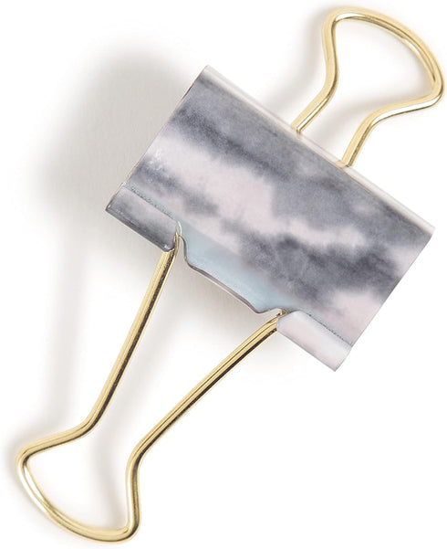 U Brands Fashion Binder Clips, Soft Dye with Gold Prongs, Office Organization Supplies, 32mm, 36 Count...