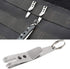 Deep Carry Knife Pocket Clip Nano, Multi-Purpose Pocket Suspension Clips for Keys, Flashlights, Knives - Stainless Steel (2 Pack)...