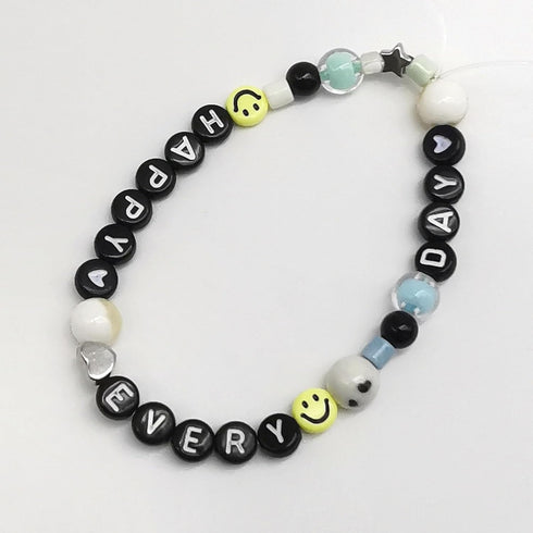 1280 Pieces Letter Beads 3.5x7mm Round Letter Beads Kits Alphabet Beads A-Z Heart Beads and Crystal Line for Bracelets Necklaces DIY Jewelry Makin...