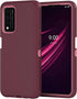 Annymall for T-Mobile Revvl V Plus 5G Case, Full Body Heavy Duty Shockproof Triple Layer with Built in Screen Protector Durable Rugged Protective ...